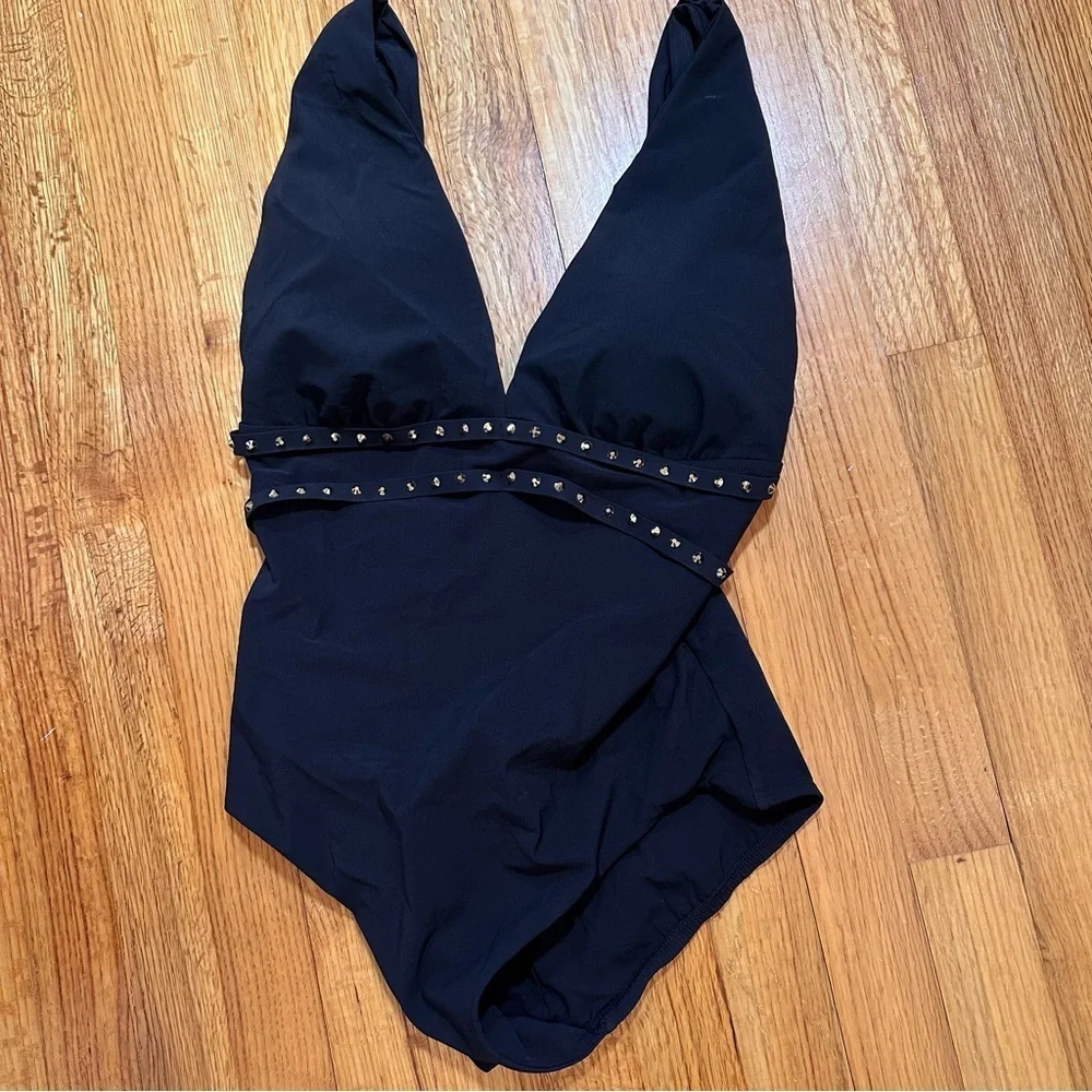 Amoressa Women's Swimwear  The Stone Lupita  One Piece Swimsuit size 8(@) - Picture 3 of 12
